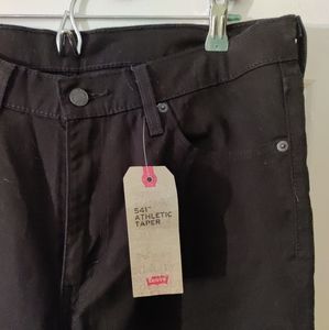 Levi's 541 Athletic Fit Men's Black Jeans 34 x 32